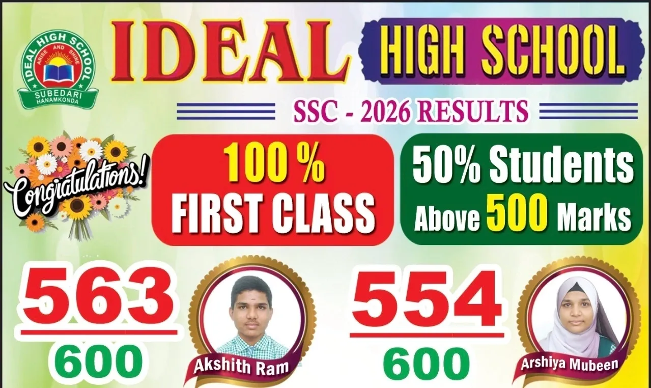 SSC 2026 Results Summary at Ideal High School